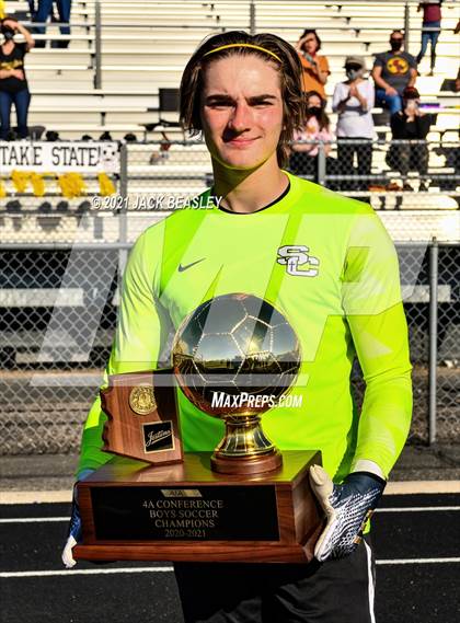 Thumbnail 1 in Salpointe Catholic vs. Walden Grove (AIA 4A Final Trophy Ceremony) photogallery.