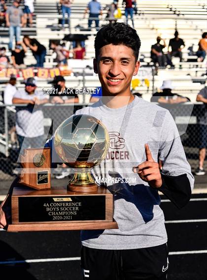 Thumbnail 1 in Salpointe Catholic vs. Walden Grove (AIA 4A Final Trophy Ceremony) photogallery.