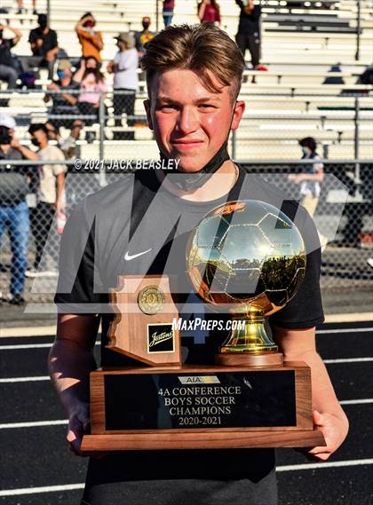 Thumbnail 2 in Salpointe Catholic vs. Walden Grove (AIA 4A Final Trophy Ceremony) photogallery.
