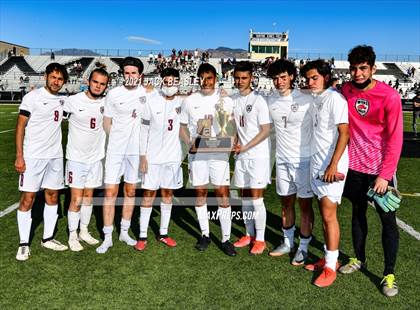 Thumbnail 2 in Salpointe Catholic vs. Walden Grove (AIA 4A Final Trophy Ceremony) photogallery.
