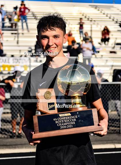 Thumbnail 1 in Salpointe Catholic vs. Walden Grove (AIA 4A Final Trophy Ceremony) photogallery.
