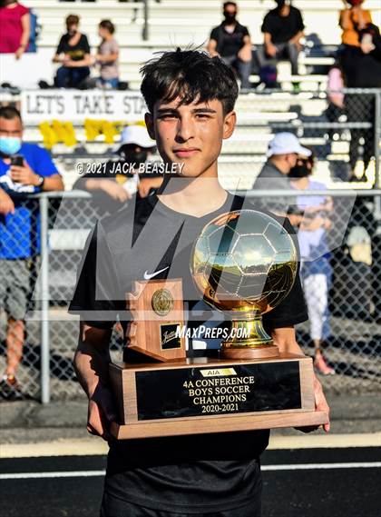 Thumbnail 3 in Salpointe Catholic vs. Walden Grove (AIA 4A Final Trophy Ceremony) photogallery.