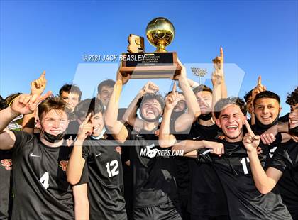 Thumbnail 3 in Salpointe Catholic vs. Walden Grove (AIA 4A Final Trophy Ceremony) photogallery.