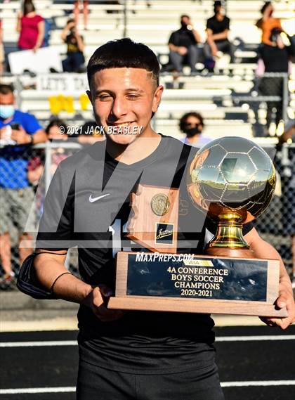 Thumbnail 2 in Salpointe Catholic vs. Walden Grove (AIA 4A Final Trophy Ceremony) photogallery.