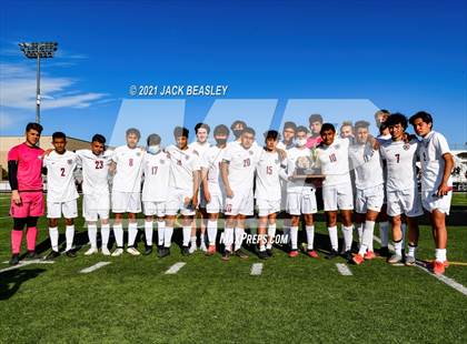 Thumbnail 1 in Salpointe Catholic vs. Walden Grove (AIA 4A Final Trophy Ceremony) photogallery.