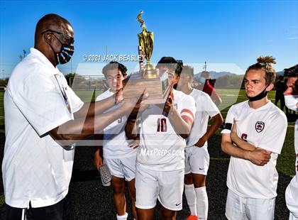 Thumbnail 1 in Salpointe Catholic vs. Walden Grove (AIA 4A Final Trophy Ceremony) photogallery.