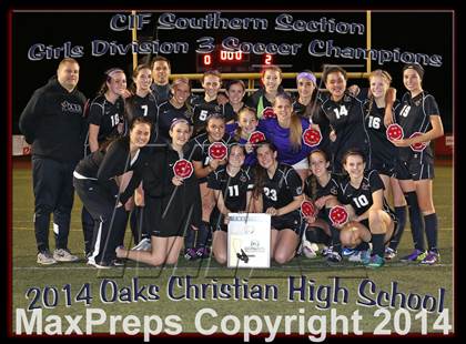 Thumbnail 1 in Saint Joseph vs. Oaks Christian (CIF SS D3 Final) photogallery.