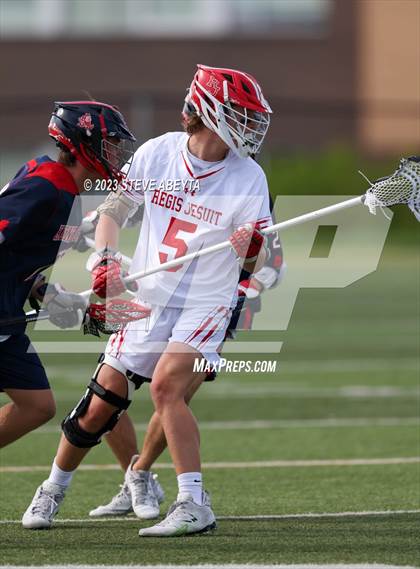 Thumbnail 2 in Kent Denver @ Regis Jesuit (CHSAA 5A Q-Final) photogallery.