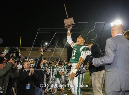 Thumbnail 1 in Centennial vs. De La Salle (CIF State Open Division Final) photogallery.