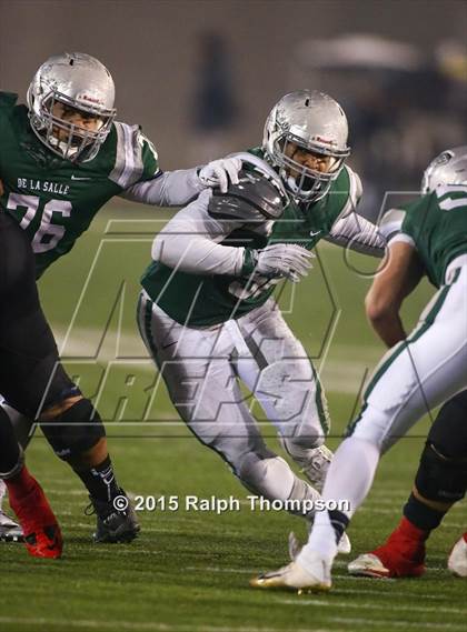 Thumbnail 2 in Centennial vs. De La Salle (CIF State Open Division Final) photogallery.