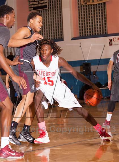 Thumbnail 2 in St. Benedict's Prep vs. Cape Henry Collegiate (Battle by the Bay) photogallery.