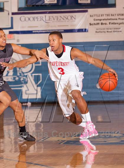 Thumbnail 2 in St. Benedict's Prep vs. Cape Henry Collegiate (Battle by the Bay) photogallery.