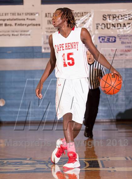 Thumbnail 1 in St. Benedict's Prep vs. Cape Henry Collegiate (Battle by the Bay) photogallery.
