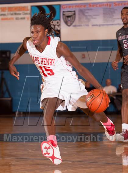 Thumbnail 2 in St. Benedict's Prep vs. Cape Henry Collegiate (Battle by the Bay) photogallery.