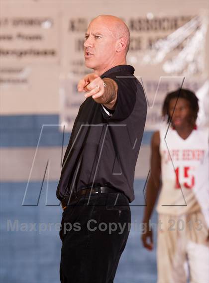 Thumbnail 3 in St. Benedict's Prep vs. Cape Henry Collegiate (Battle by the Bay) photogallery.