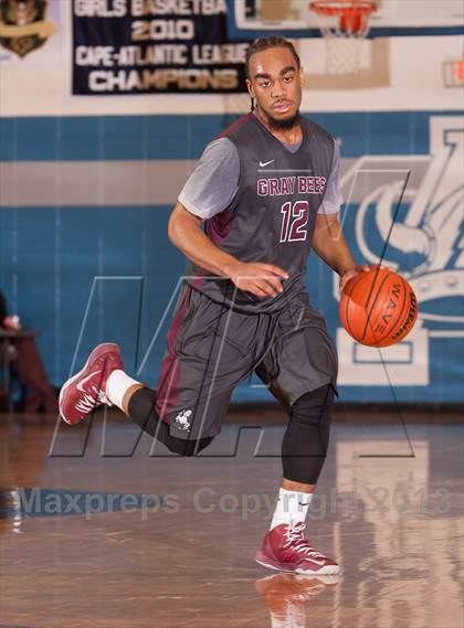 Thumbnail 3 in St. Benedict's Prep vs. Cape Henry Collegiate (Battle by the Bay) photogallery.
