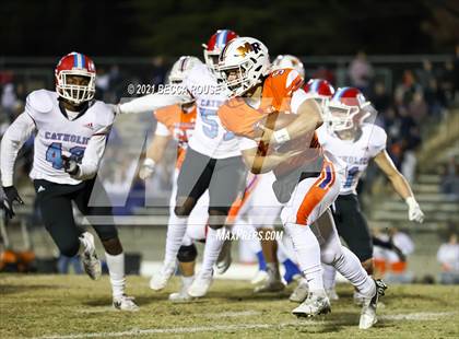 Thumbnail 2 in Marvin Ridge vs Charlotte Catholic (NCHSAA 4A Round 1 Playoff) photogallery.