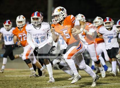 Thumbnail 1 in Marvin Ridge vs Charlotte Catholic (NCHSAA 4A Round 1 Playoff) photogallery.