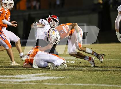 Thumbnail 2 in Marvin Ridge vs Charlotte Catholic (NCHSAA 4A Round 1 Playoff) photogallery.