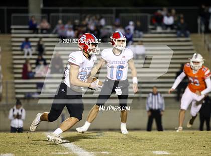 Thumbnail 2 in Marvin Ridge vs Charlotte Catholic (NCHSAA 4A Round 1 Playoff) photogallery.
