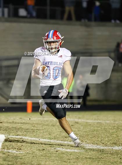 Thumbnail 3 in Marvin Ridge vs Charlotte Catholic (NCHSAA 4A Round 1 Playoff) photogallery.