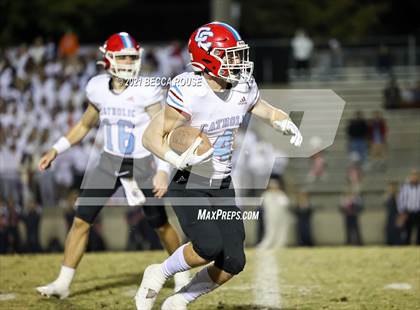 Thumbnail 1 in Marvin Ridge vs Charlotte Catholic (NCHSAA 4A Round 1 Playoff) photogallery.