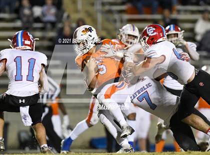 Thumbnail 1 in Marvin Ridge vs Charlotte Catholic (NCHSAA 4A Round 1 Playoff) photogallery.