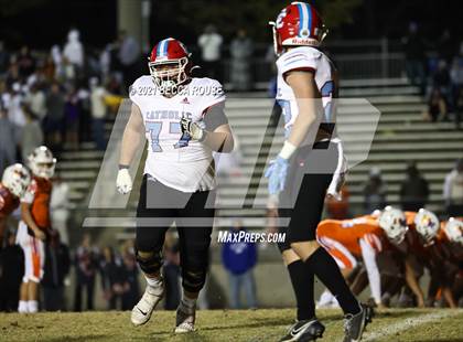 Thumbnail 1 in Marvin Ridge vs Charlotte Catholic (NCHSAA 4A Round 1 Playoff) photogallery.