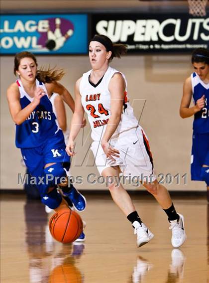 Thumbnail 3 in Burkburnett vs. Krum (Fantasy of Lights) photogallery.