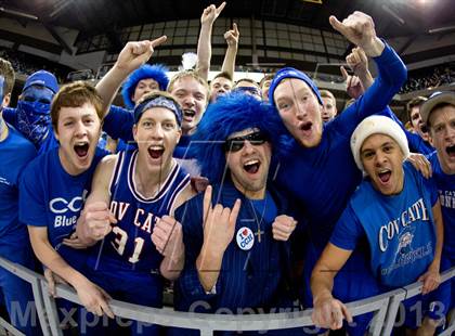 Thumbnail 1 in Holmes vs Covington Catholic (KHSAA Regional Final) photogallery.