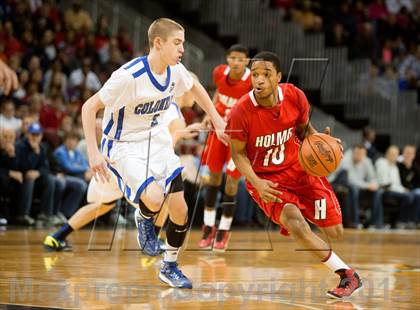 Thumbnail 1 in Holmes vs Covington Catholic (KHSAA Regional Final) photogallery.