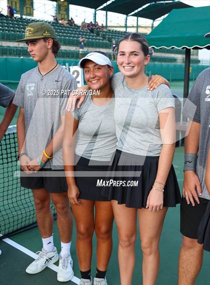 Thumbnail 1 in Centennial vs Flour Bluff Flour (UIL 5A Tennis Final) photogallery.