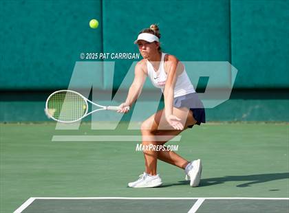 Thumbnail 2 in Centennial vs Flour Bluff Flour (UIL 5A Tennis Final) photogallery.