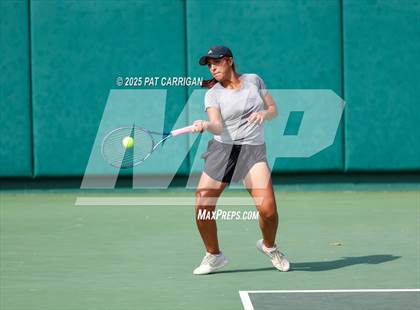Thumbnail 1 in Centennial vs Flour Bluff Flour (UIL 5A Tennis Final) photogallery.