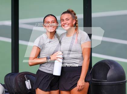 Thumbnail 1 in Centennial vs Flour Bluff Flour (UIL 5A Tennis Final) photogallery.