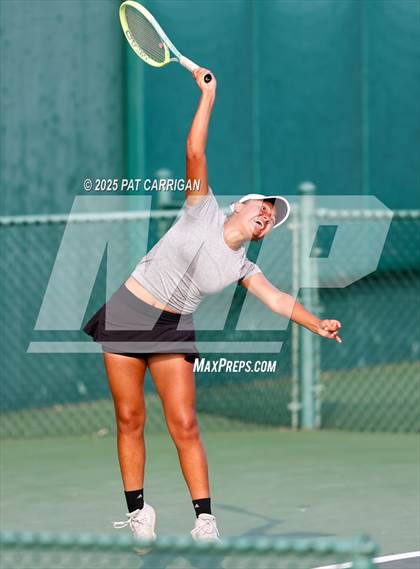 Thumbnail 3 in Centennial vs Flour Bluff Flour (UIL 5A Tennis Final) photogallery.