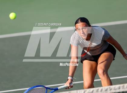 Thumbnail 3 in Centennial vs Flour Bluff Flour (UIL 5A Tennis Final) photogallery.