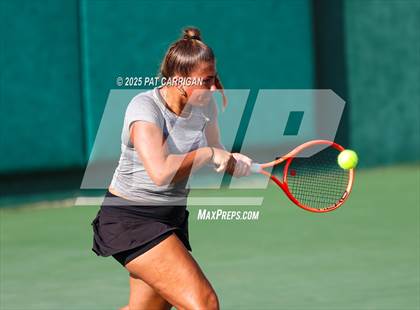 Thumbnail 1 in Centennial vs Flour Bluff Flour (UIL 5A Tennis Final) photogallery.
