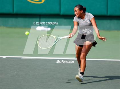 Thumbnail 3 in Centennial vs Flour Bluff Flour (UIL 5A Tennis Final) photogallery.