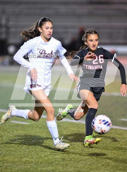 Thumbnail 1 in Claremont @ Etiwanda (CIF SS Div 2 Quarterfinals) photogallery.