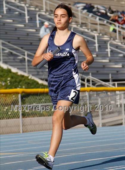 Thumbnail 3 in Camarillo Classic (4x800m Girls) photogallery.