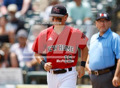 Thumbnail 1 in New Home vs. Centerville (UIL Baseball 2A D1 Final) photogallery.