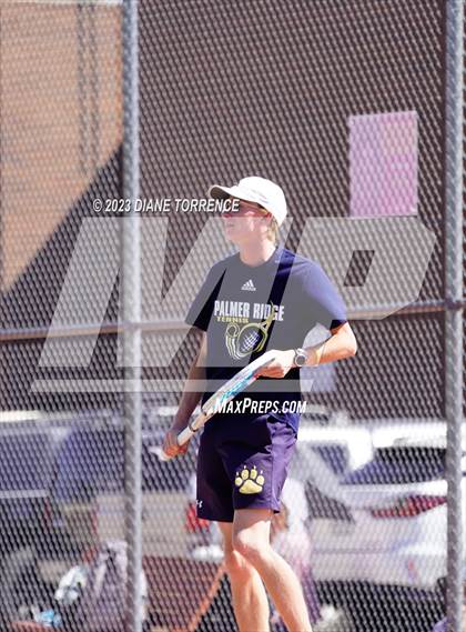Thumbnail 3 in Coronado vs Palmer Ridge (CHSAA 4A Round 1) photogallery.