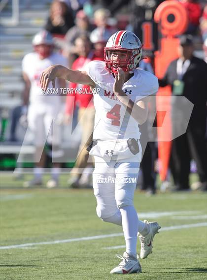 Thumbnail 3 in Manti vs. Morgan (UHSAA 3A Semifinal) photogallery.