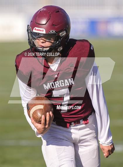Thumbnail 2 in Manti vs. Morgan (UHSAA 3A Semifinal) photogallery.