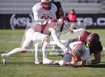 Thumbnail 1 in Manti vs. Morgan (UHSAA 3A Semifinal) photogallery.