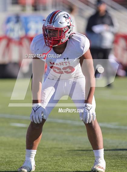 Thumbnail 2 in Manti vs. Morgan (UHSAA 3A Semifinal) photogallery.