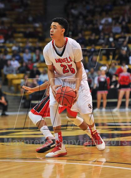 Thumbnail 3 in Denver East vs. Eaglecrest (CHSAA 5A Final) photogallery.