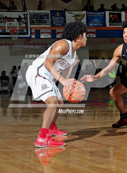 Thumbnail 2 in The Rock vs Sunrise Christian Academy (Chick-Fil-A Classic) photogallery.