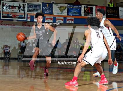 Thumbnail 3 in The Rock vs Sunrise Christian Academy (Chick-Fil-A Classic) photogallery.